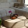 Assiettes au quotidien - L'énorme pouf, naturel - BAZAR BIZAR LIVING