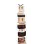 Decorative objects - The Money Shell on Stand - Black White - L - BAZAR BIZAR LIVING