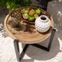 Everyday plates - The Organic Teak Root Plate - BAZAR BIZAR LIVING