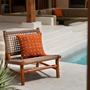 Cushions - The Zillion Kiss Cushion Cover - Terracotta White - BAZAR BIZAR LIVING