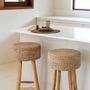Tabourets - Le Tabouret de Bar Raffia - BAZAR BIZAR LIVING