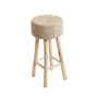 Tabourets - Le Tabouret de Bar Raffia - BAZAR BIZAR LIVING