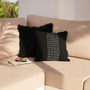 Coussins - Le Coussin Drizle - Noir Blanc - BAZAR BIZAR LIVING