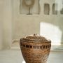 Storage boxes - The Colonial Storage Basket - Natural Brown - L - BAZAR BIZAR LIVING