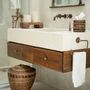 Storage boxes - The Colonial Storage Basket - Natural Brown - L - BAZAR BIZAR LIVING