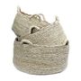 Storage boxes - Les Quatre Mains Baskets - Natural - S - BAZAR BIZAR LIVING