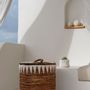 Laundry baskets - The Banana Stitched Laundry Baskets - M - BAZAR BIZAR LIVING