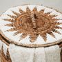 Laundry baskets - The Banana Stitched Laundry Baskets - M - BAZAR BIZAR LIVING