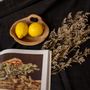 Table linen - The Linen Tablecloth - Black - 150x250 - BAZAR BIZAR LIVING
