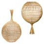 Floor lamps - The Wonton Floor Lamp - Pendant - Natural - BAZAR BIZAR LIVING