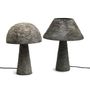 Table lamps - The Concrete Mushroom Table Lamp - BAZAR BIZAR LIVING