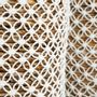 Boîtes de rangement  - Le Panier Macramé Stitches Croisés - Naturel Blanc - S - BAZAR BIZAR LIVING