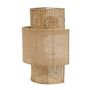 Wall lamps - The Bolly Jute Wall Lamp - Natural - M - BAZAR BIZAR LIVING