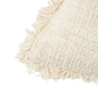 Cushions - The Gili Palm Cushion Cover - Natural Black - BAZAR BIZAR LIVING