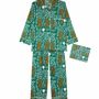 Homewear textile - PYJAMA LONG SET MANDU en coton - CURIOSITY LAB
