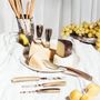 Gifts - Cheese Set | Natural Horn - ZANCHI 1952