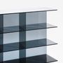 Bookshelves - MONOLOG bookshelf & console - GLASS VARIATIONS