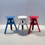 Customizable objects - Solid French beech screw stool - MON TABOURET