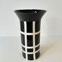 Ceramic - Black&White Vase - FANNY LAUGIER PORCELAINE