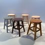 Customizable objects - Solid French beech wood stool - MON TABOURET