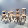 Customizable objects - Solid French beech wood stool - ÉBÉNISTERIE VUILLEMIN