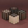 Autres tables  - Kensington Tic-Tac-Toe Table Handmade by Wood Tailors Club - WOOD TAILORS CLUB