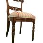 Chairs - Walnut carved chairs - MARILA ZANELLA