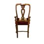 Chairs - Chair with silk insert - MARILA ZANELLA
