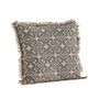 Comforters and pillows - Printetd cushion cover with fringes - MADAM STOLTZ