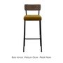 Kitchens furniture - BAR CHAIR SUZIE - H65cm - LES GAMBETTES