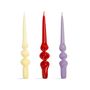 Candles - Candles bravo & alpha sunset set of 3 - &KLEVERING