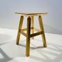 Customizable objects - Solid French beech wood stool - MON TABOURET