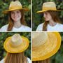 Hats - RAFFIA HAT - TRAVAUX EN COURS...