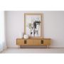 Sideboards - FURNITURE COLLECTION. NATURAL ASH VENEER AND METAL DETAILS - VP INTERIORISMO