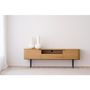 Sideboards - FURNITURE COLLECTION. NATURAL ASH VENEER AND METAL DETAILS - VP INTERIORISMO