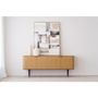 Sideboards - FURNITURE COLLECTION. NATURAL ASH VENEER AND METAL DETAILS - VP INTERIORISMO