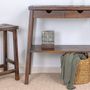 Console table - Timeless Pieces Two Drawer Console Tables - FORADA HOME & STYLE