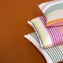 Fabric cushions - Multi-color stone cushion - TISSAGE DE LUZ