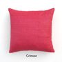 Fabric cushions - Chappa Silk Cushion Cover - ML FABRICS