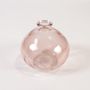 Vases - Vase en verre rose D12cm H11cm - LE COMPTOIR.COM