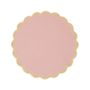 Decorative objects - Bella Placemat | Light Pink with Yellow - BLANK SPACE AMSTERDAM