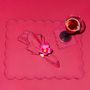 Decorative objects - Heartbeat Placemat | Pink on Pink - BLANK SPACE AMSTERDAM