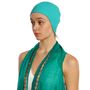 Hair accessories - Turqoise Vintage Bubble Swim Cap - KORES ACCESSORIES