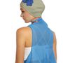 Hair accessories - Grey Vintage 3 Flowers Swim Cap - KORES ACCESSORIES
