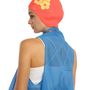 Hair accessories - Fuchsia Vintage 3 Flowers Swim Cap - KORES ACCESSORIES