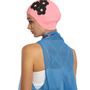 Hair accessories - Pink Vintage 3 Flowers Swim Cap - KORES ACCESSORIES