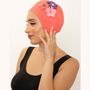Accessoires cheveux - Fuchsia Bonnet Avec trois Fleurs - KORES ACCESSORIES