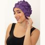 Accessoires cheveux - Violet Bonnet de Bain Fleurs Une couleur - KORES ACCESSORIES