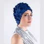 Accessoires cheveux - Bleu Bonnet de Bain Fleurs Une couleur - KORES ACCESSORIES