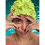 Accessoires cheveux - Jaune Bonnet de Bain Fleurs Une couleur - KORES ACCESSORIES